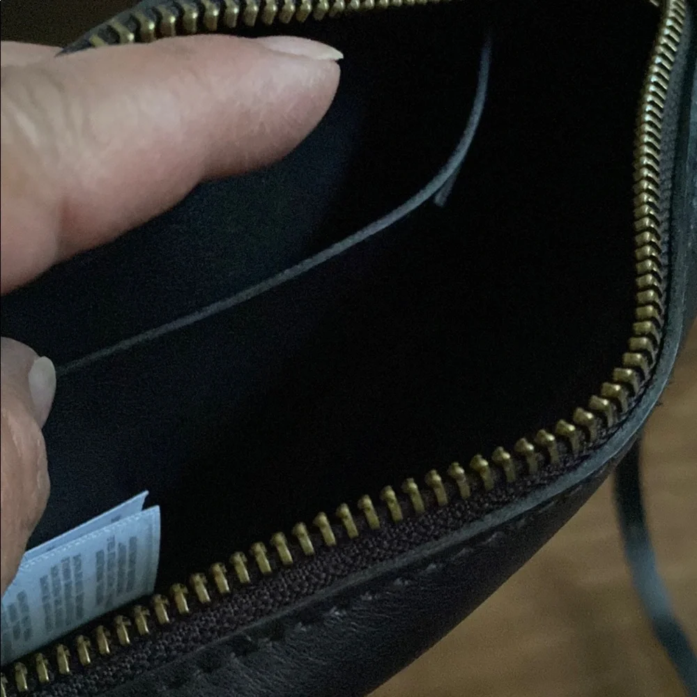 MADEWELL Classic Black Cow Smooth Soft Leather Crossbody Bag